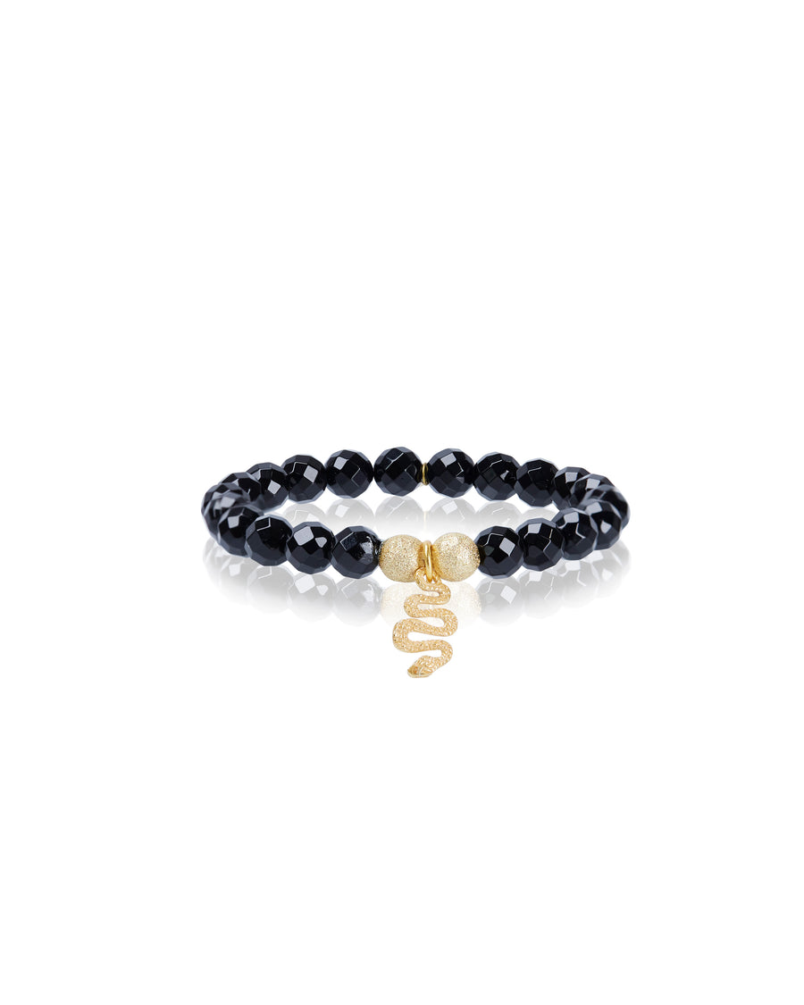 Snake Charm with Black Onyx