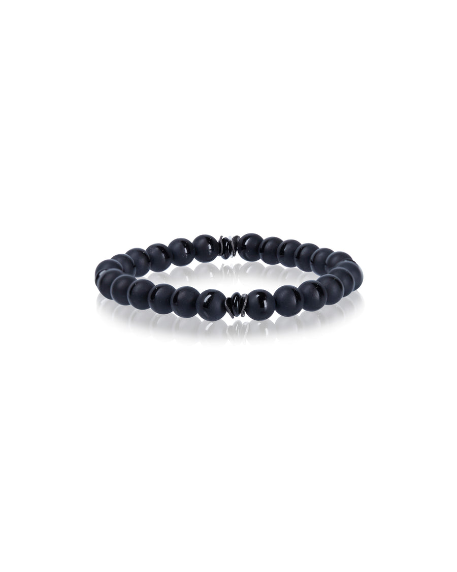 Onyx Striped Bracelet