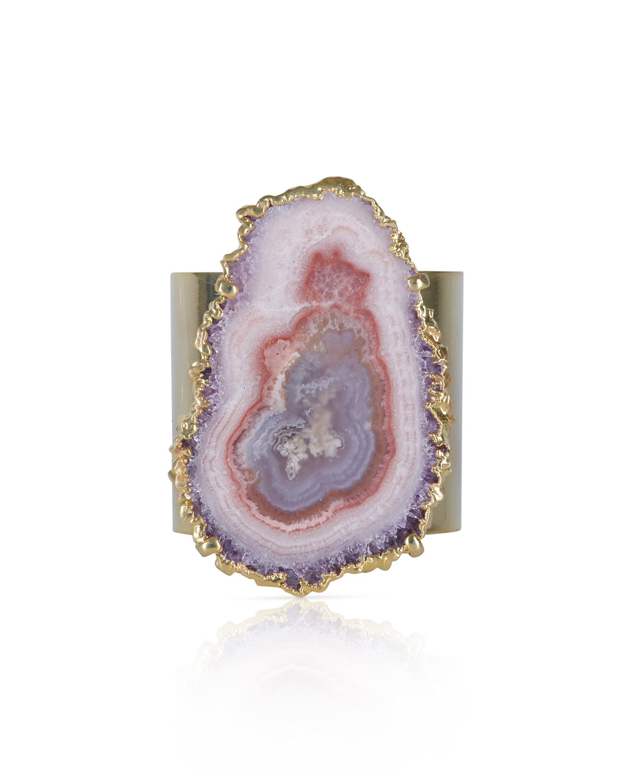 Amethyst Stalactite Cuff
