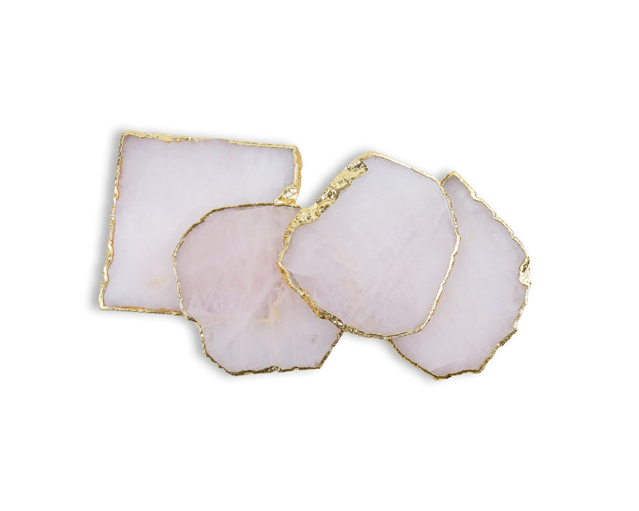 Rose Quartz Coasters
