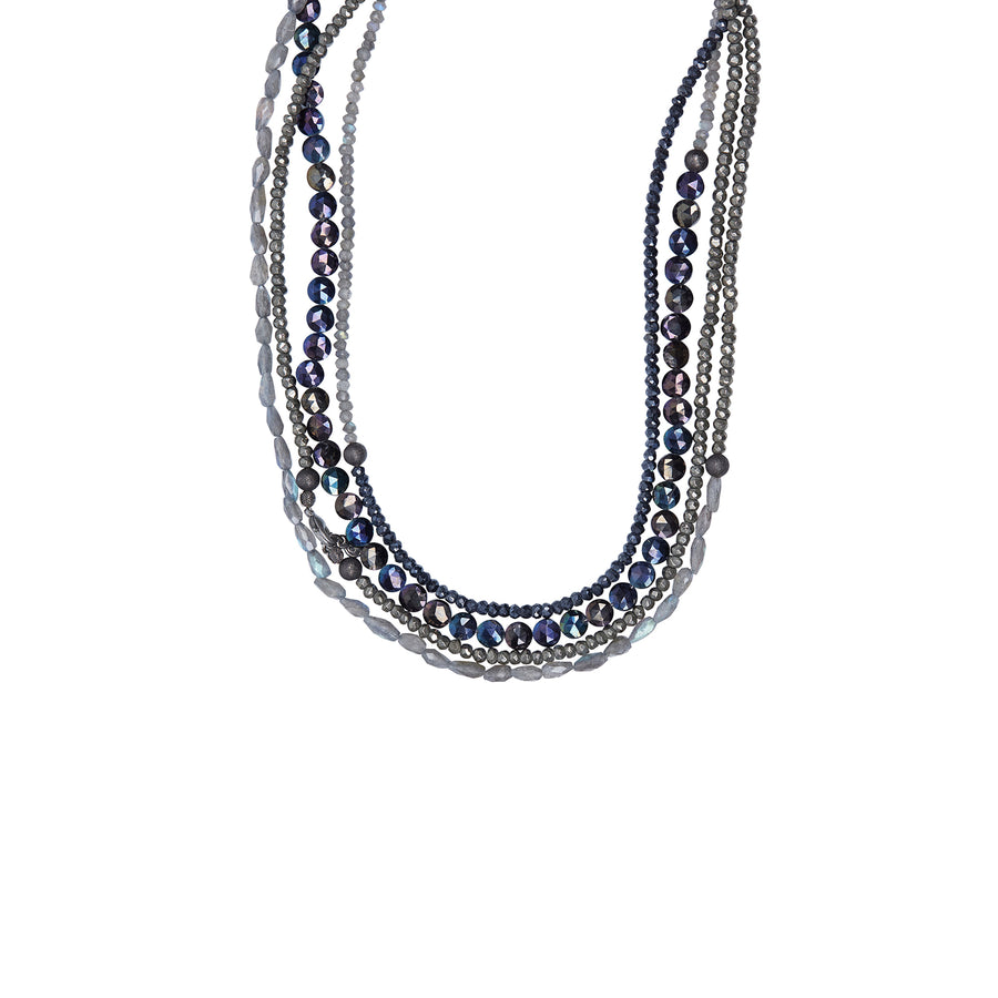 Sapphire Wear Me Two Ways Extra Long Strand