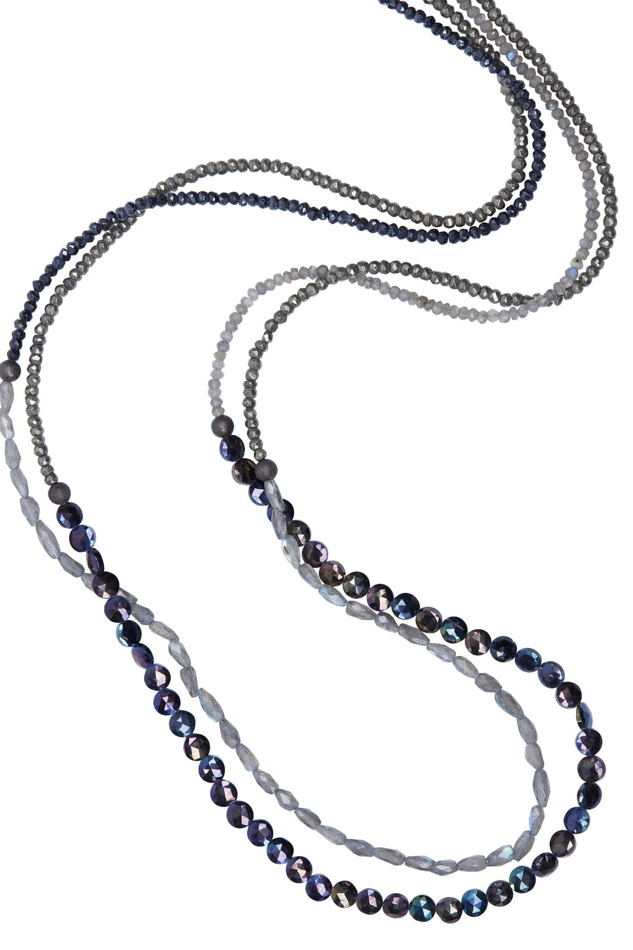 Sapphire Wear Me Two Ways Extra Long Strand