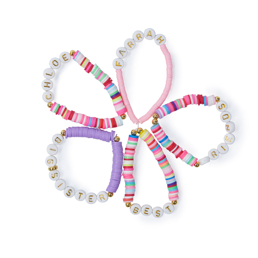 Custom Multi Colored Toddler Bracelet