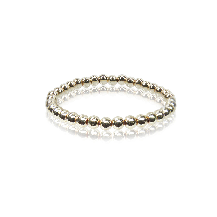 Gold Filled Beaded Bracelet (larger option)