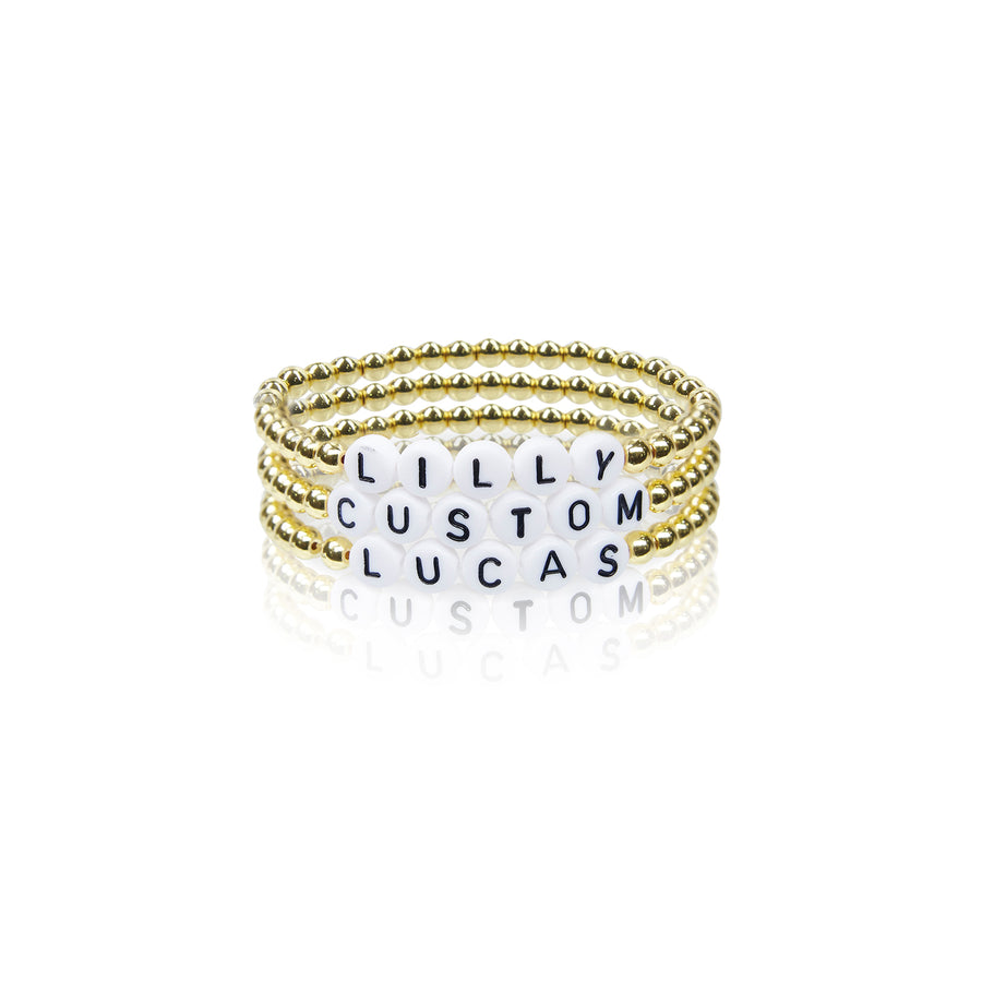 Baby & Toddler Custom Gold Filled Bracelet