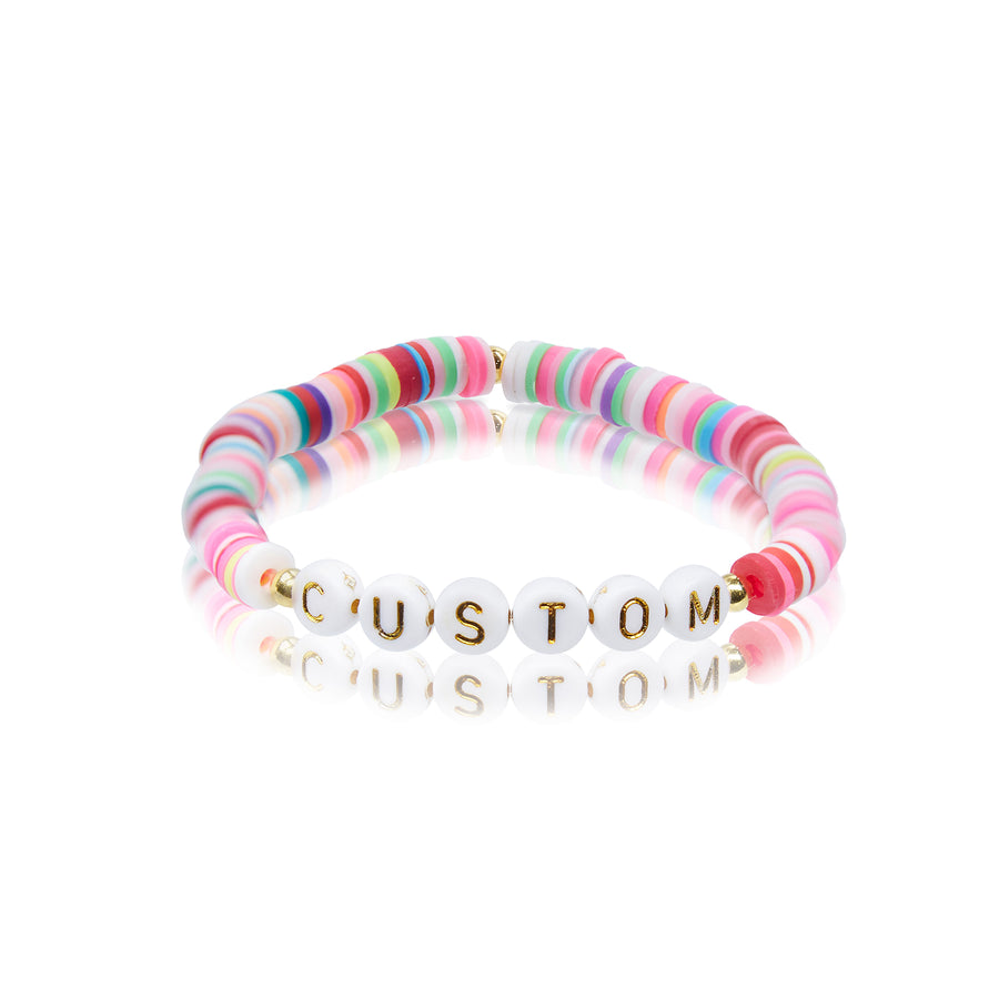 Multi Colored Mommy & Me Bracelet Set