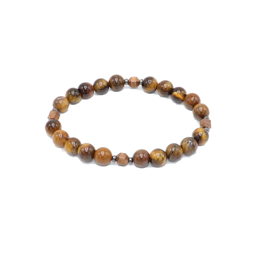 Tigers Eye Copper Bracelet